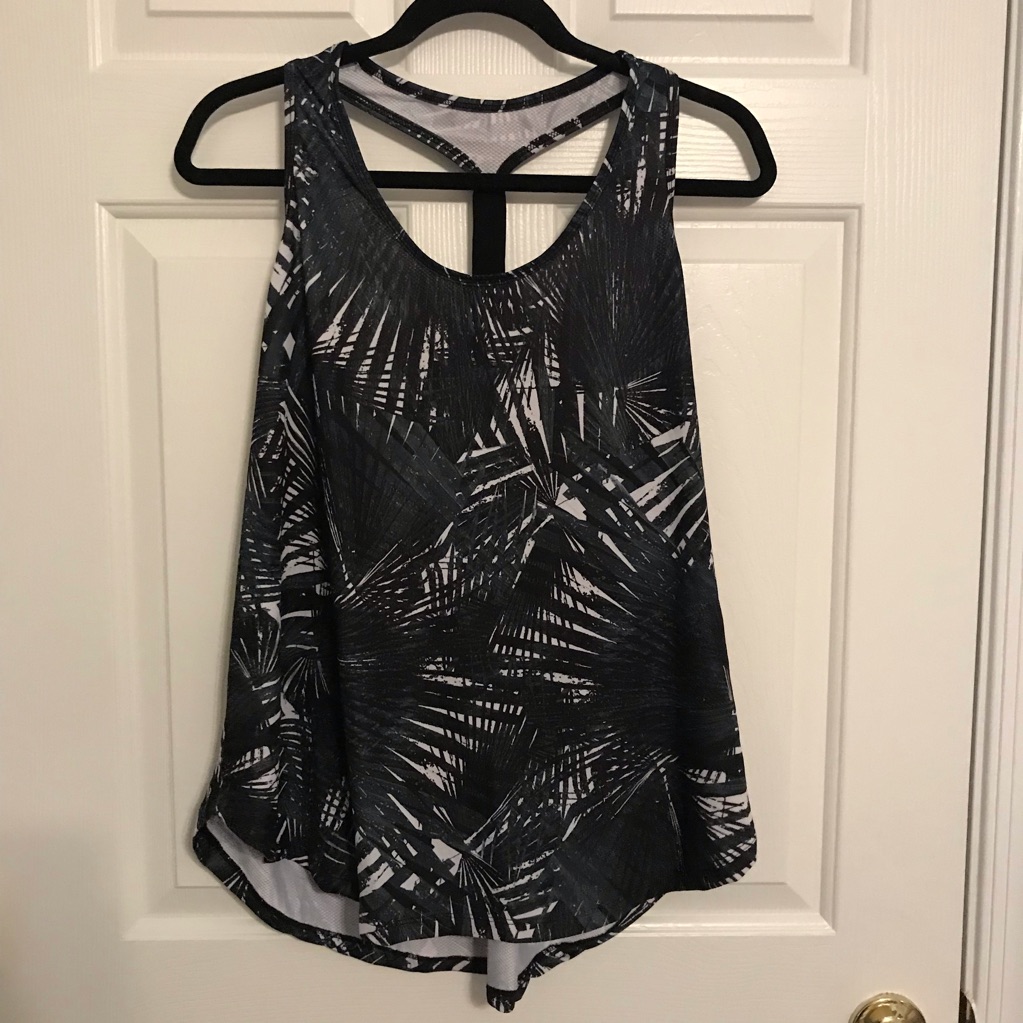 Patterned Workout Shirt
